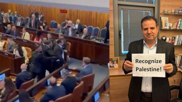 Απομάκρυναν βουλευτή από την Κνεσέτ κατά τη διάρκεια της ομιλίας Τραμπ