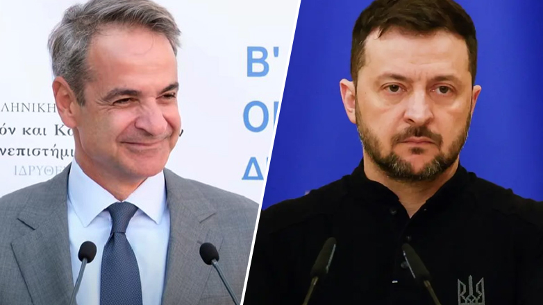 Μητσοτάκης και Ζελένσκι, συζητήθηκαν οι τελευταίες εξελίξεις στην Ουκρανία