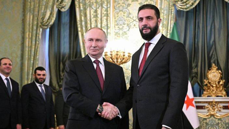 Πούτιν προς αλ Σαράα: «Οι σχέσεις Ρωσίας – Συρίας παραμένουν φιλικές εδώ και δεκαετίες»
