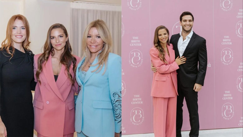 Εριέττα Κούρκουλου: Η οικογένειά της στο πλευρό της στα εγκαίνια του πρώτου Κέντρου Φυσικού Τοκετού