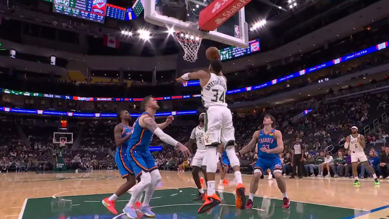 NBA Preseason: Ήττα των Μπακς από τους Θάντερ