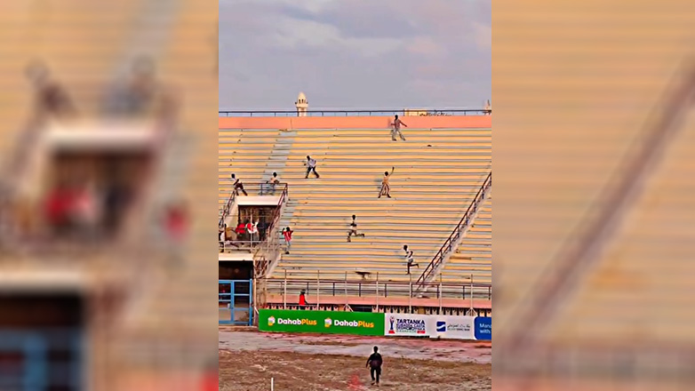 Μια συνηθισμένη μέρα στα γήπεδα της Σομαλίας