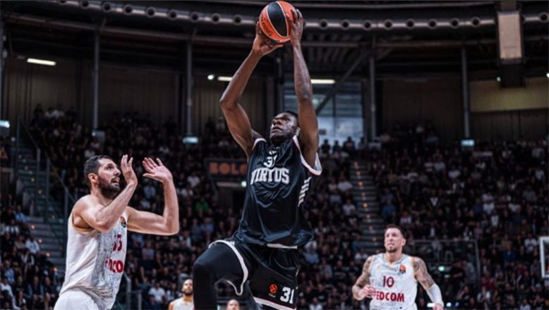 Euroleague: Ήττα της Μονακό 77-73 στη Μπολόνια Euroleague: Ήττα της Μονακό 77-73 στη Μπολόνια