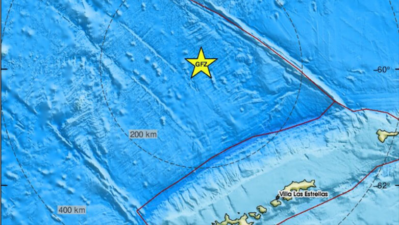 Σεισμός 6,3  Ρίχτερ στο πέρασμα του Ντρέικ