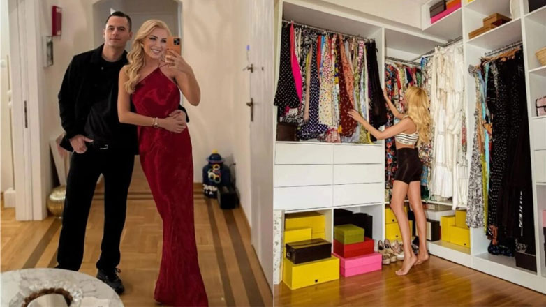 Κατερίνα Καινούργιου – Παναγιώτης Κουτσουμπής: Μέσα στο εντυπωσιακό διαμέρισμα που μένουν στο Κολωνάκι – Φωτογραφίες