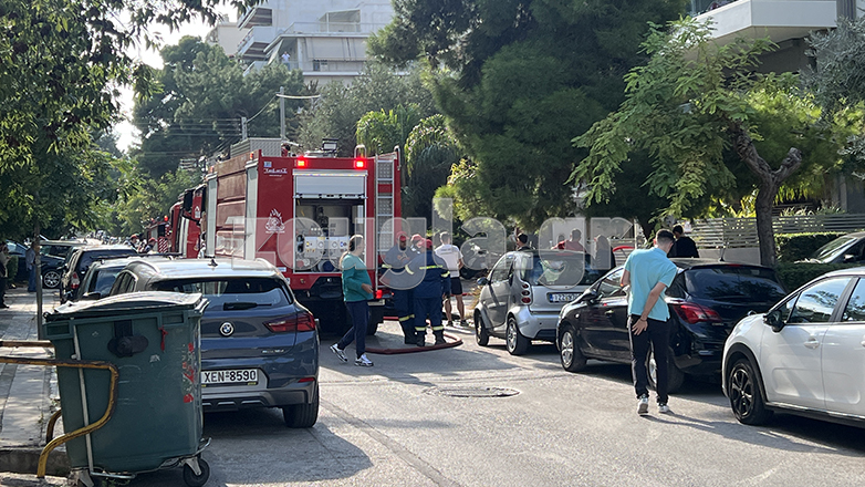 Φωτιά σε διαμέρισμα στη Νέα Σμύρνη