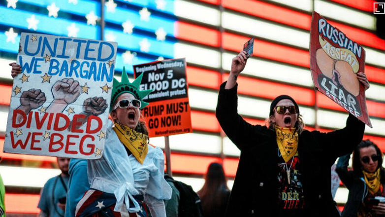 «No Kings»: Εκατομμύρια Αμερικανοί διαδηλώνουν κατά του Τραμπ