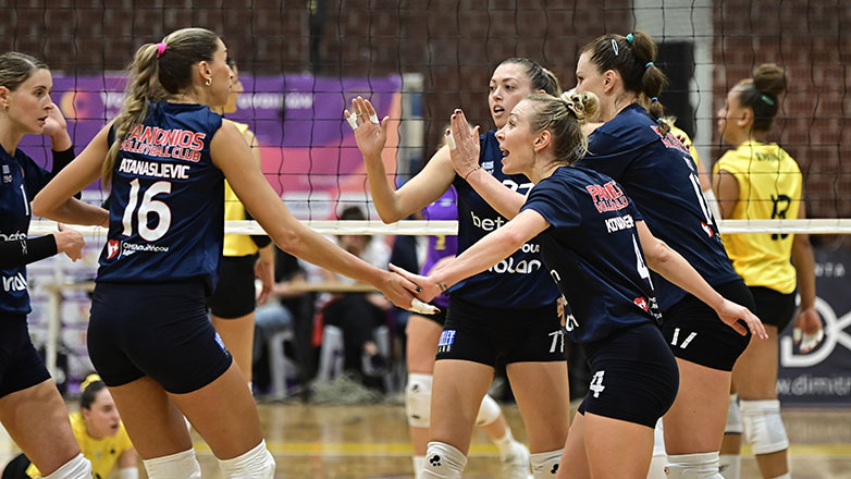 Βόλεϊ-Α1 Γυναικών: «Διπλό» του Πανιωνίου στην πρεμιέρα 3-1 επί της ΑΕΚ