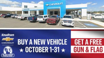 Με την αγορά νέου αυτοκινήτου, δώρο ένα όπλο και μία μεγάλη σημαία 