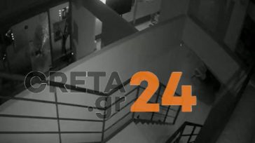 Χανιά: Βίντεο από την επιδρομή κουκουλοφόρων σε μεσιτικό γραφείο