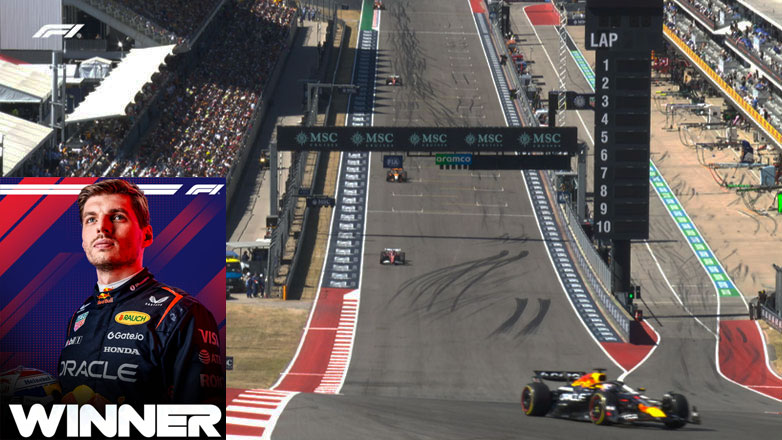 F1 USA Austin: 5η φετινή και ιδιαίτερα άνετη νίκη για τον… οδοστρωτήρα Verstappen – Παλικαρίσια δεύτερη θέση για τον Norris 