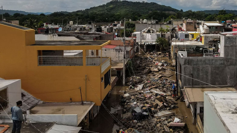 Μεξικό: 76 νεκροί και 27 αγνοούμενοι από τις πλημμύρες και τις κατολισθήσεις των τελευταίων ημερών