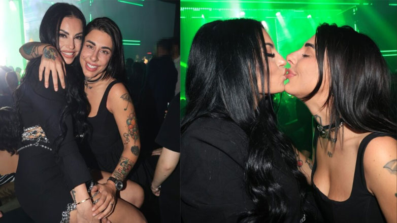 Δήμητρα Αλεξανδράκη – Super Κική: Τo «καυτό» φιλί στο στόμα σε βραδινή τους έξοδο σε νυχτερινό κέντρο