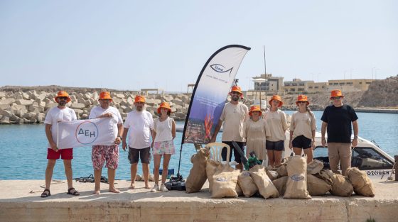 ΔΕΗ και iSea ένωσαν δυνάμεις για τον καθαρισμό απομακρυσμένων ακτών σε περιοχές Natura 2000