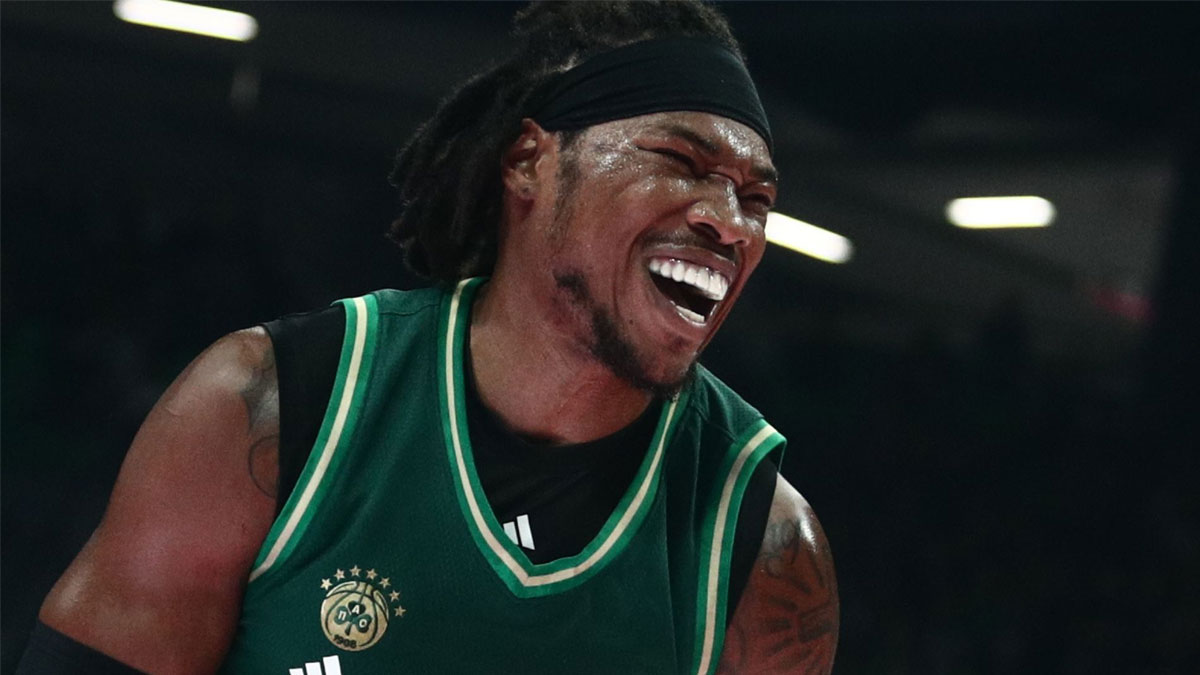 Παναθηναϊκός: Αμφίβολη η συμμετοχή του Ρισόν Χολμς κόντρα στη Βίρτους