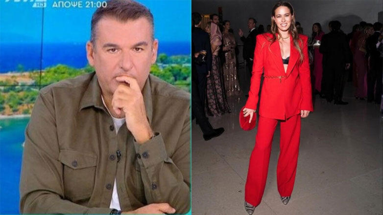 Γιώργος Λιάγκας: Χείμαρρος για την Nina Flohr που βρέθηκε στο δείπνο με τα Γλυπτά του Παρθενώνα – «Η στοιχειώδης λογική λέει ότι δεν πας εκεί»