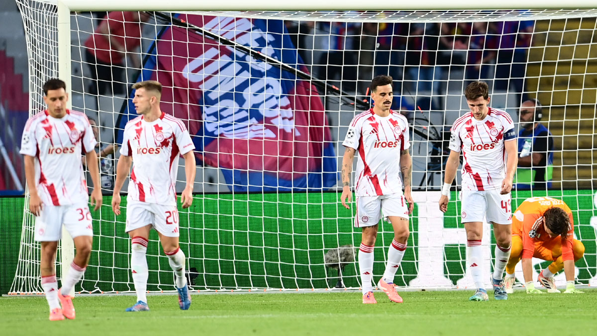 Βαριά ήττα για τον Ολυμπιακό, 6-1 η Μπαρτσελόνα