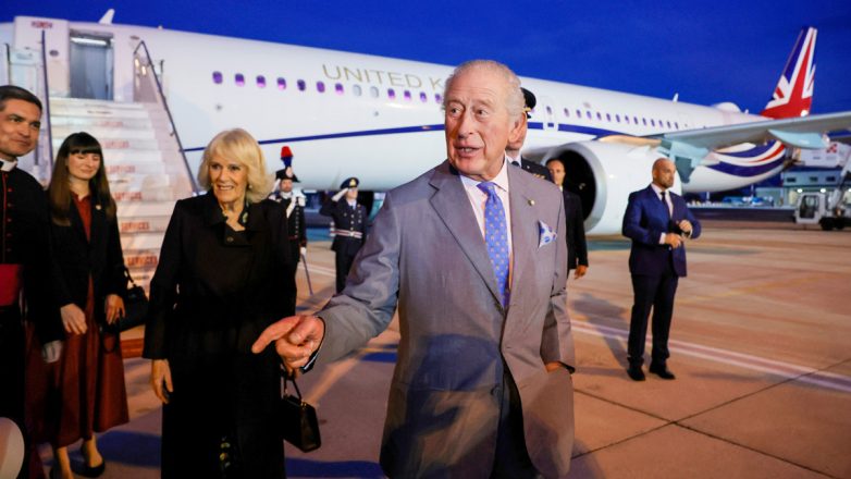 Στη Ρώμη το βασιλικό ζεύγος της Βρετανίας Στη Ρώμη το βασιλικό ζεύγος της Βρετανίας