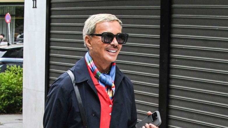 Λάκης Γαβαλάς: Σικάτη εμφάνιση στο κέντρο της Αθήνας – Φωτογραφίες