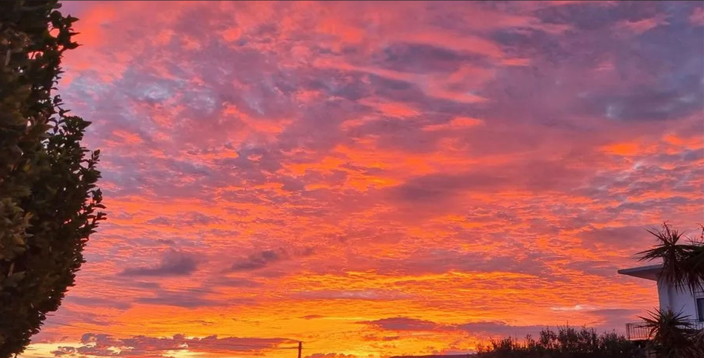 Ένας πίνακας ζωγραφικής στον ουρανό του Ηρακλείου Ένας πίνακας ζωγραφικής στον ουρανό του Ηρακλείου