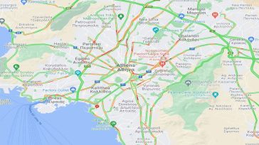 Μποτιλιάρισμα και καθυστερήσεις στους κεντρικούς δρόμους