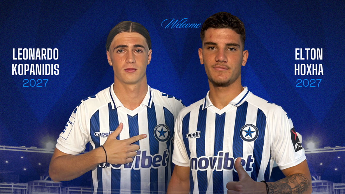 Ατρόμητος: Επαγγελματικά συμβόλαια για Κοπανίδη και Χότζα