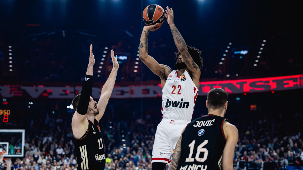 Καταιγιστικός ο Ολυμπιακός στο Μόναχο, 96-71 τη Μπάγερν