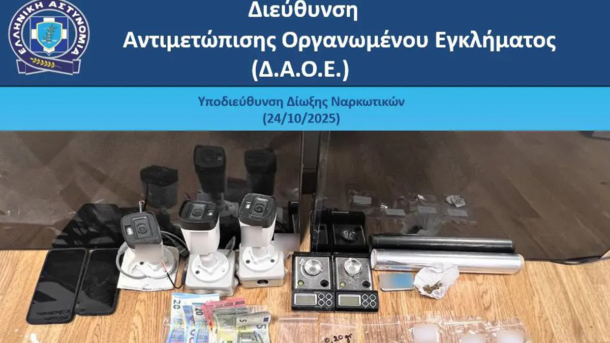 Αγία Βαρβάρα Αττικής: Τέσσερις συλλήψεις για ναρκωτικά