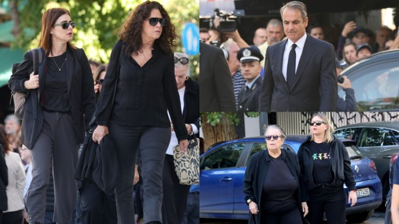 Κηδεία Διονύση Σαββόπουλου: Σύσσωμος ο καλλιτεχνικός και πολιτικός κόσμος στο τελευταίο «αντίο» – Φωτογραφίες