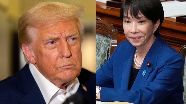 Η Πρωθυπουργός της Ιαπωνίας είχε την πρώτη της συνομιλία με τον Τραμπ Η Πρωθυπουργός της Ιαπωνίας είχε την πρώτη της συνομιλία με τον Τραμπ