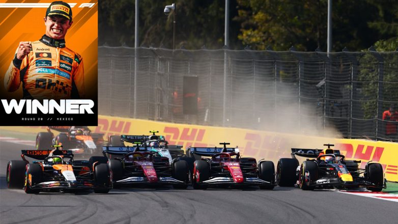 F1 GP Μεξικό: Μεγάλη νίκη για τον Norris που τον φέρνει στην κορυφή του πρωταθλήματος