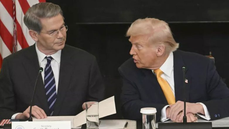 ΗΠΑ: Ο υπουργός Οικονομικών Μπέσεντ δήλωσε ότι επιτεύχθηκε πλαίσιο συμφωνίας με την Κίνα