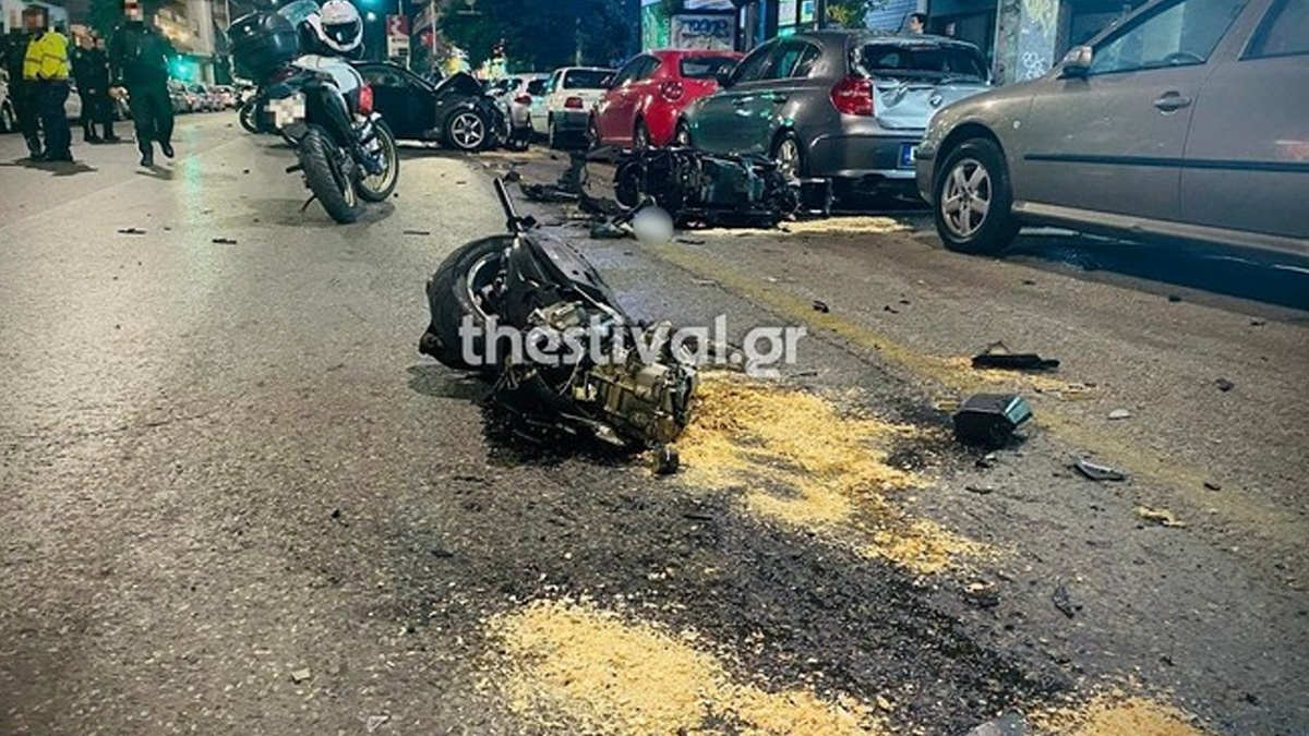 Θεσσαλονίκη: 23χρονος διανομέας έχασε τη ζωή του σε τροχαίο