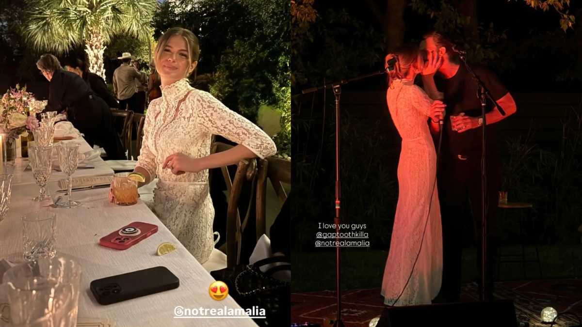 Αμαλία Κωστοπούλου – Jake  Medwell: Το ονειρικό πάρτι αρραβώνων τους στο Τέξας μετά τον πολιτικό τους γάμο