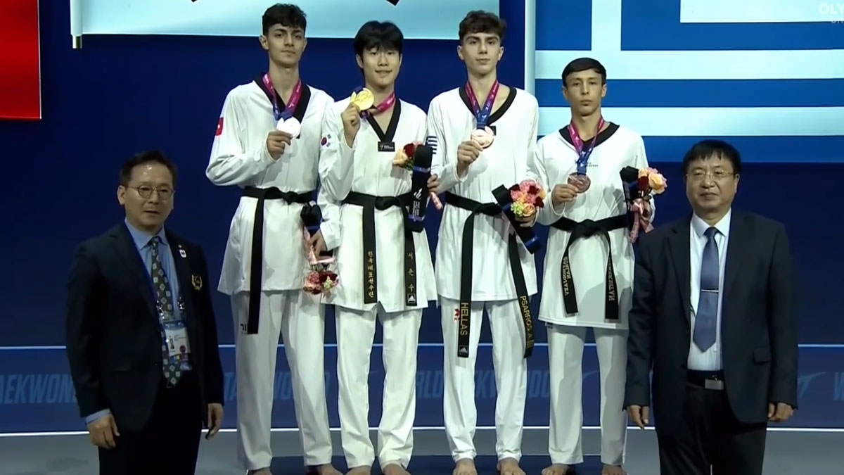 Χάλκινο μετάλλιο στο Παγκόσμιο Πρωτάθλημα Ταεκβοντό ο Άρης Ψαρρός!