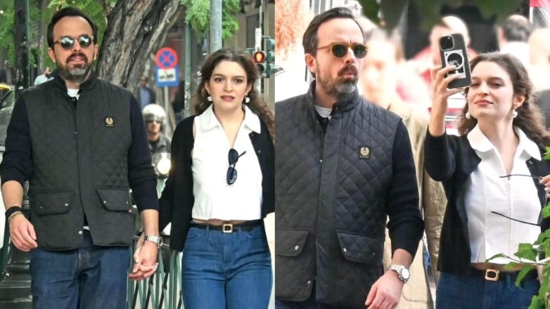 Καλλιόπη Χάσκα: Ερωτευμένη η πρωταγωνίστρια του Grand Hotel – Οι φωτογραφίες με τον σύντροφό της στο Κολωνάκι