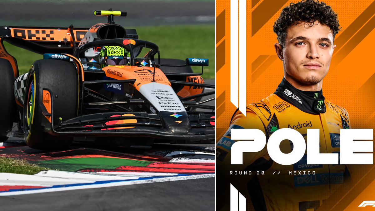 F1: Ο Lando Norris κέρδισε την Pole Position και ξεκινάει πρώτος στο σημερινό Grand Prix στο Μεξικό