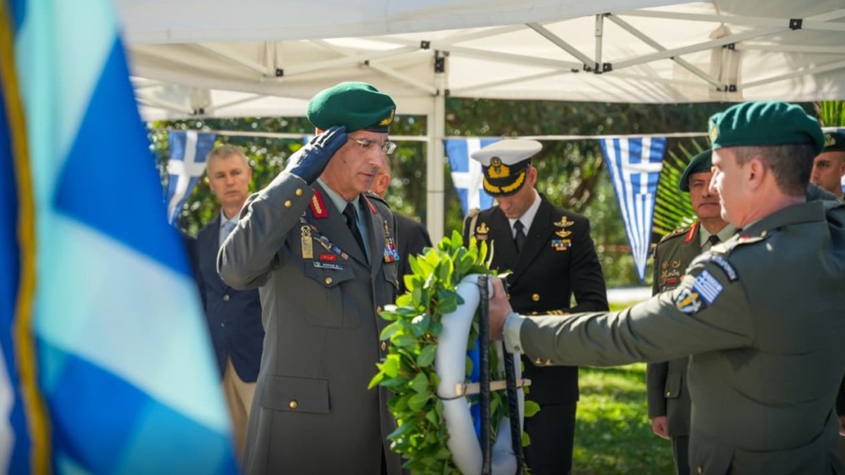 Παρουσία του Αρχηγού ΓΕΕΘΑ το ετήσιο μνημόσυνο υπέρ των πεσόντων Ιερολοχιτών