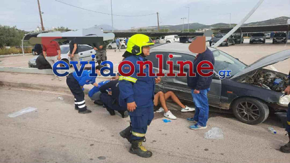 Νέα Αρτάκη: Σύγκρουση αυτοκινήτων με 2 τραυματίες