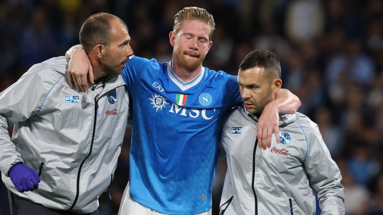 Νάπολι: Τουλάχιστον δύο μήνες εκτός ο Ντε Μπρόινε