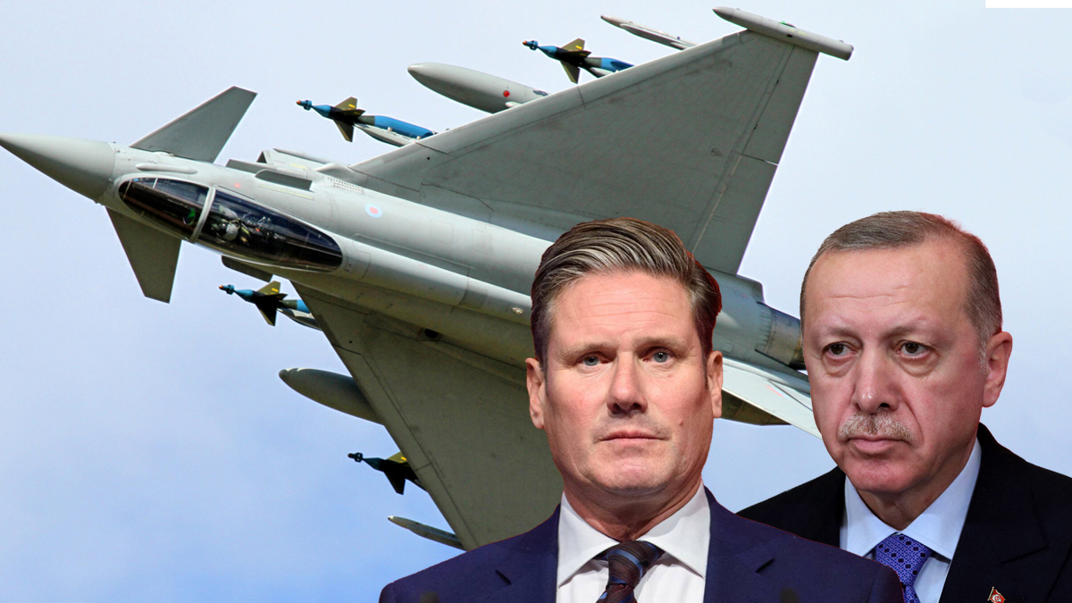 Συμφωνία Στάρμερ και Ερντογάν για 20 Eurofighter