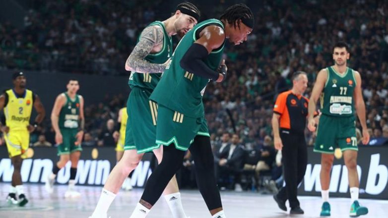 Παναθηναϊκός: Ρήξη έσω πλαγίου συνδέσμου στο δεξί γόνατο ο Ρισόν Χολμς Παναθηναϊκός: Ρήξη έσω πλαγίου συνδέσμου στο δεξί γόνατο ο Ρισόν Χολμς