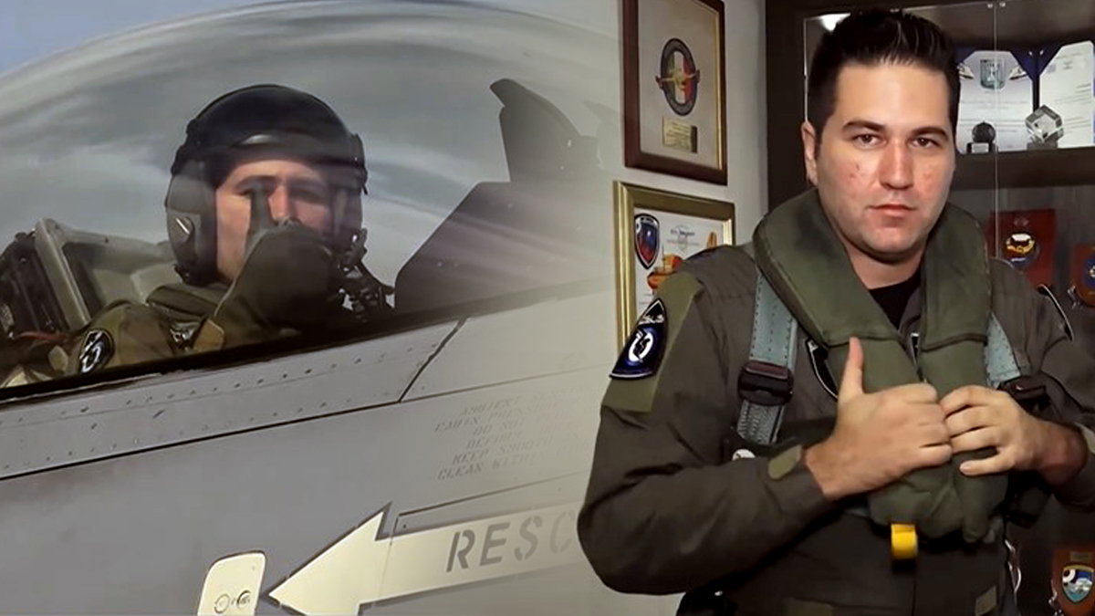 Ρίγη συγκίνησης από τον πιλότο του F16: «Τιμούμε εκείνους πoυ είπαν όχι πάνω από κάθε φόβο»