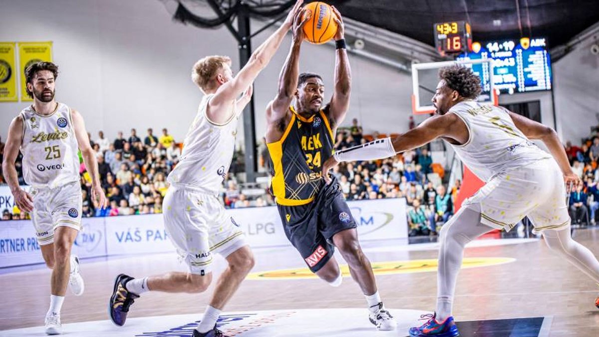 Basketball Champions League: Στο τέλος η ΑΕΚ, 71-69 την Πατριότι Λέβιτσε
