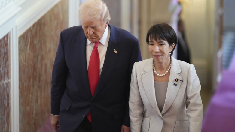 Ιαπωνία: Σε εγκάρδιο κλίμα η συνάντηση Τραμπ με την πρωθυπουργό Σανάε Τακαΐτσι