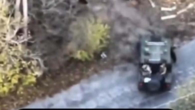 «Τύχη βουνό» για Ουκρανό στρατιώτη – Τον χτύπησε drone, που δεν εξερράγη