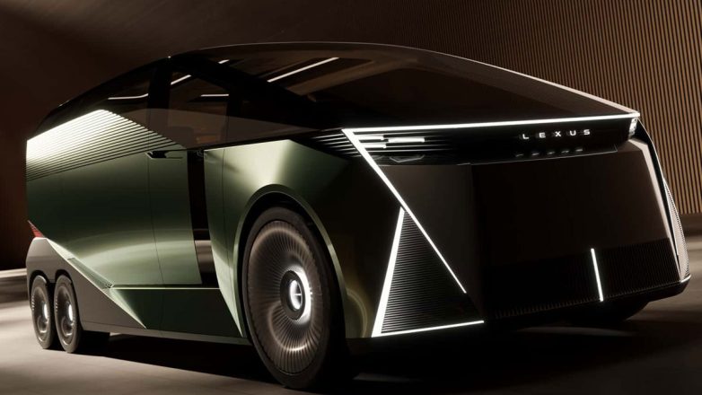 Η Lexus μετέτρεψε το sedan LS σε ένα 6τροχο πολυτελές Minivan με φουτουριστική σχεδίαση και ασύγκριτους χώρους