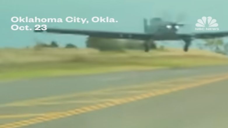 ΗΠΑ: Αεροπλάνο προσγειώθηκε σε εθνική οδό της Οκλαχόμα – Βίντεο ΗΠΑ: Αεροπλάνο προσγειώθηκε σε εθνική οδό της Οκλαχόμα – Βίντεο