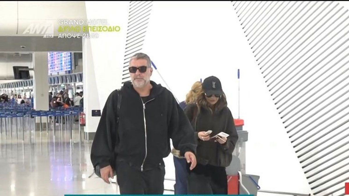 Δέσποινα Βανδή – Βασίλης Μπισμπίκης: Η αντίδρασή τους όταν είδαν κάμερα στο αεροδρόμιο – «Μόλις την είδαν, της έπιασε το χέρι»