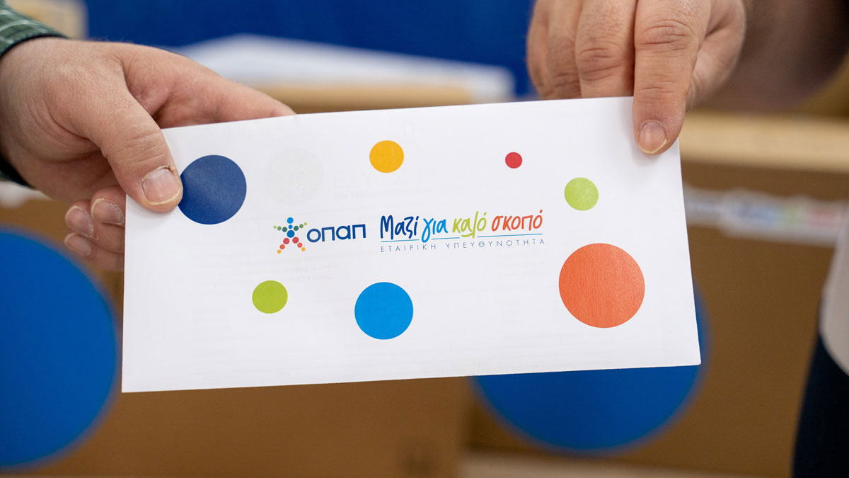 «Μαζί για Καλό Σκοπό»: Οι συνεργάτες του δικτύου ΟΠΑΠ σε όλη την Ελλάδα γίνονται φορείς αλλαγής